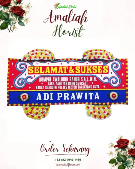 Papan Bunga Ucapan Selamat Tenayan Raya