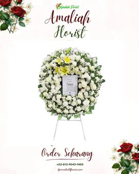 Krans Bunga Duka Tenayan Raya